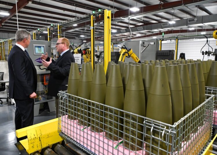Army opens new projectile-loading facility to boost 155mm artillery production